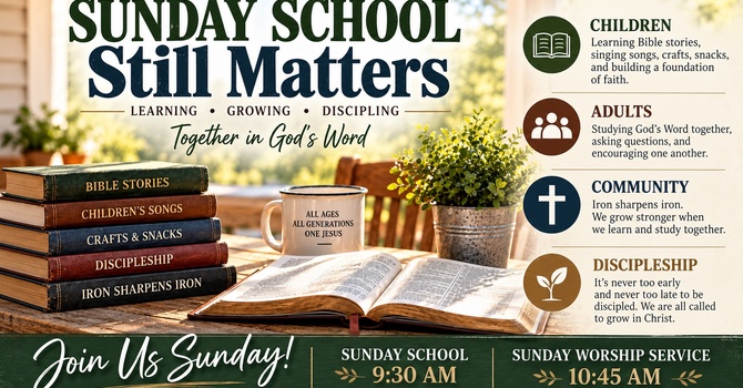 Why Sunday School Still Matters image