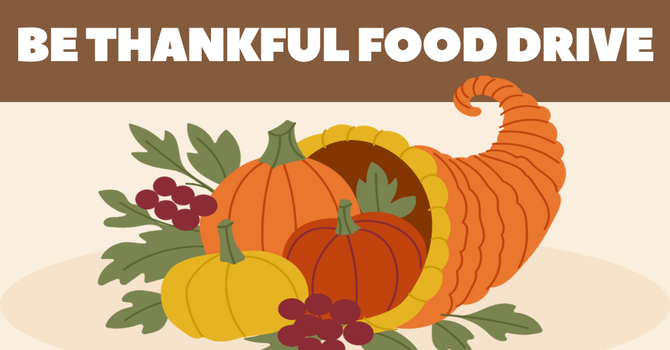 Desert Cross Be Thankful Food Drive image