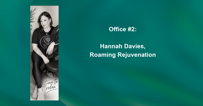 Hannah Davies, Roaming Rejuvenation