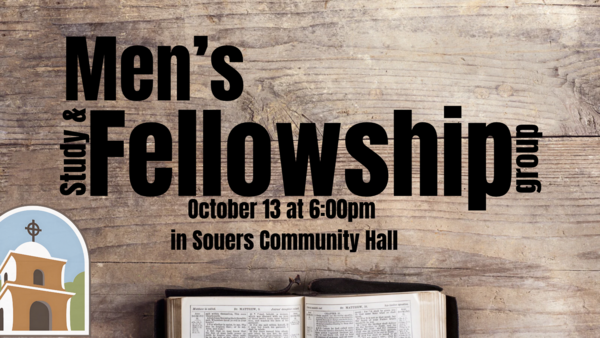 Men's Fellowship and Bible Study