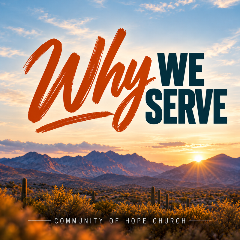 What does it look like to follow Jesus? Why we serve.
