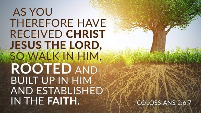 Walking in Jesus