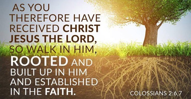 Walking in Jesus