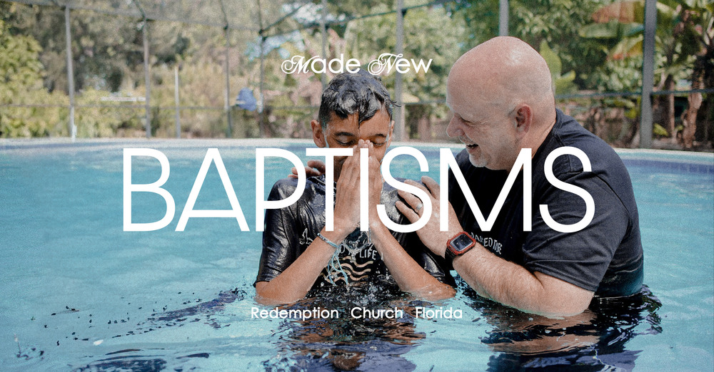 Baptisms Sunday