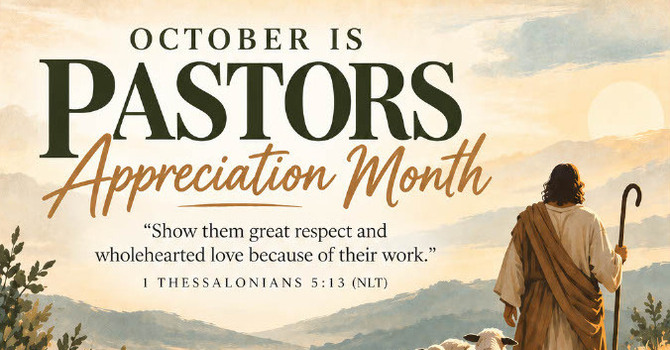 October Is Pastors’ Appreciation Month