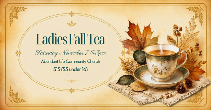 Ladies Fall Tea