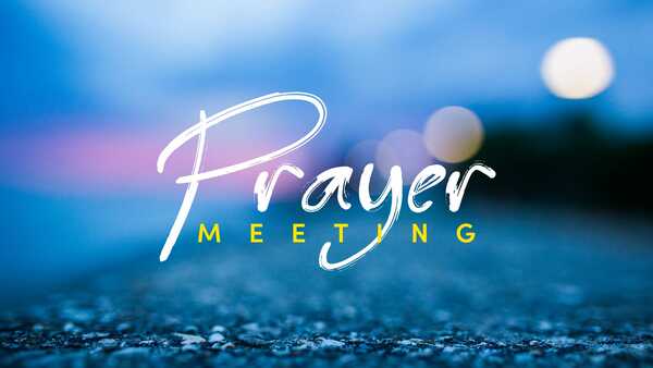 Monday Prayer Meeting Update 