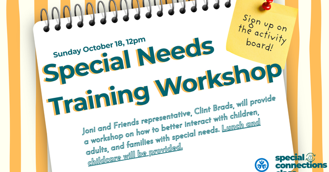 Special Needs Training Workshop