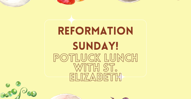 Reformation Sunday Meal