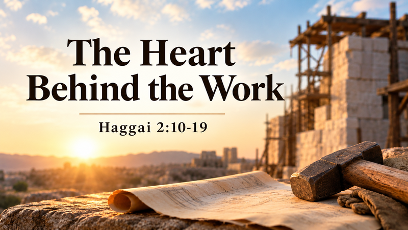  The Heart Behind the Work