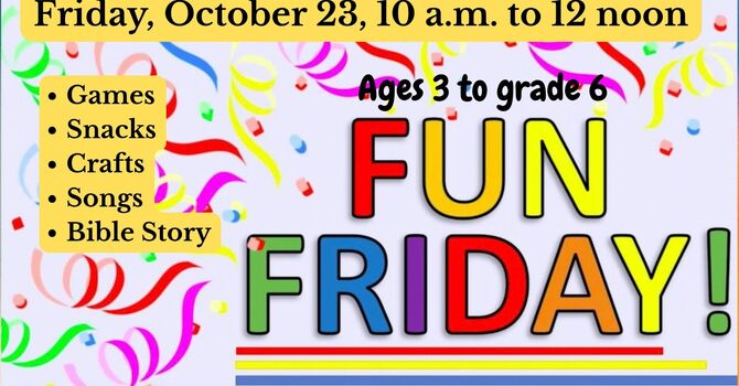 Fun Friday is Back!