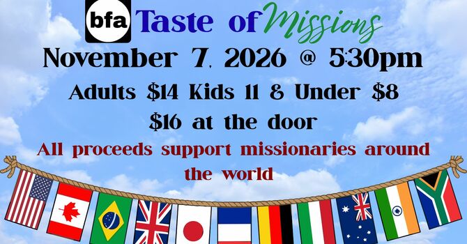 Taste of Missions