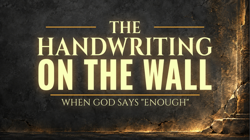 The Handwriting on the Wall