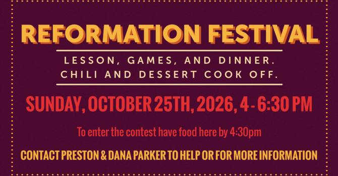 Reformation Festival