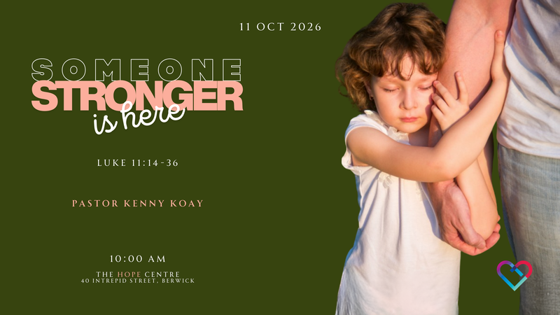 Someone Stronger is Here