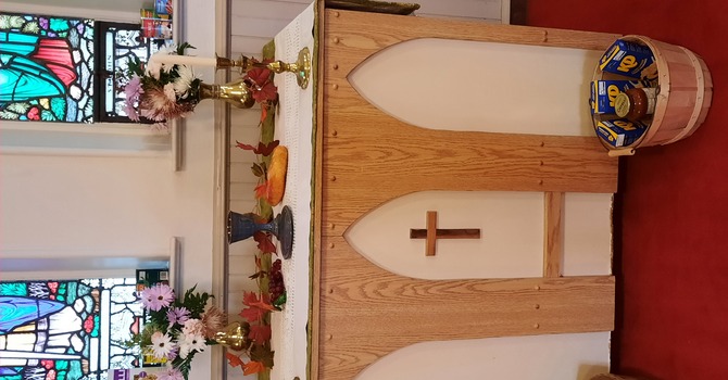 Amazing work from our Chancel Guild for this Thanksgiving