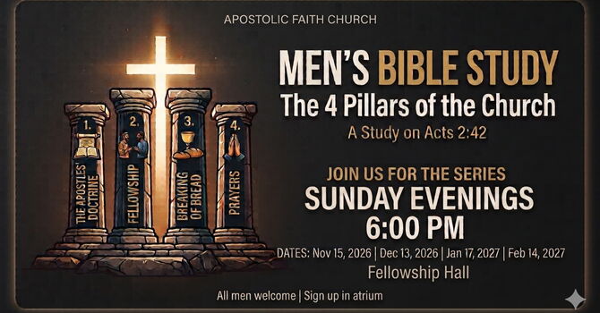 Men's Bible Study