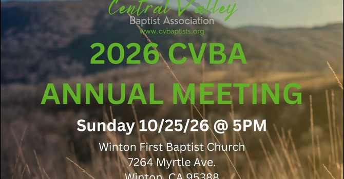 2026 CVBA Annual Meeting