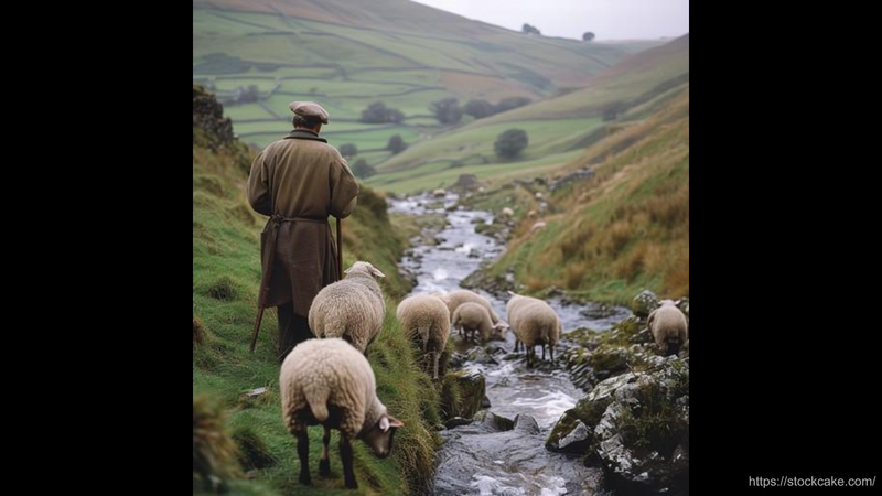 The shepherd who walks with us