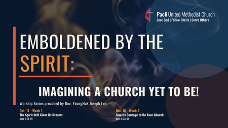 EMBOLDENED BY THE SPIRIT