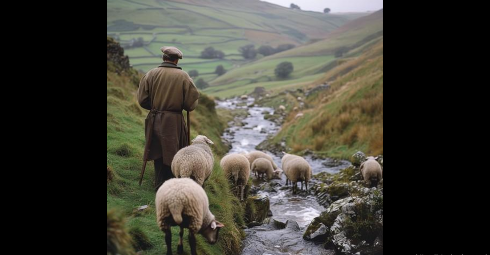 The shepherd who walks with us