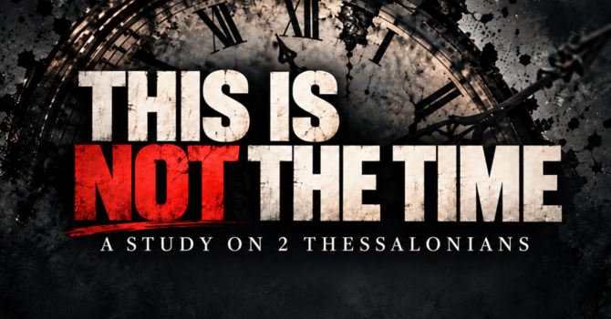  Don’t Be Shaken