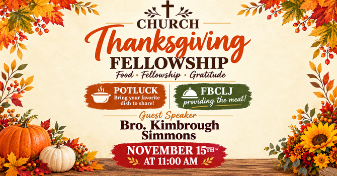 Thanksgiving Fellowship