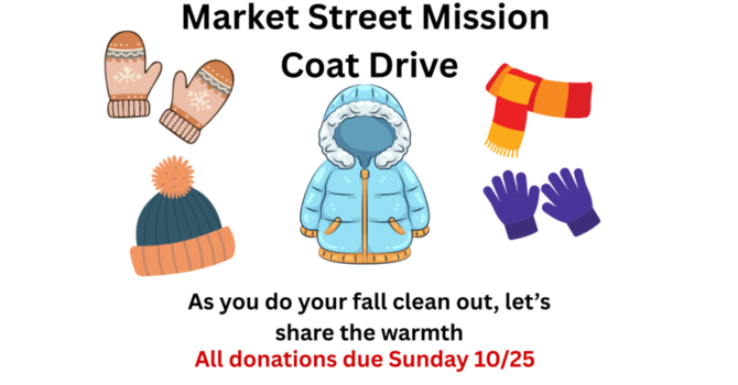 Market Street Mission Coat Drive