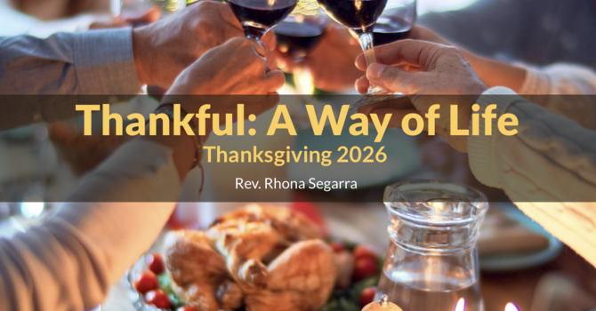Thankful: A Way of Life