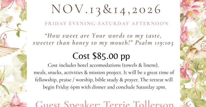 Women's Fall Retreat