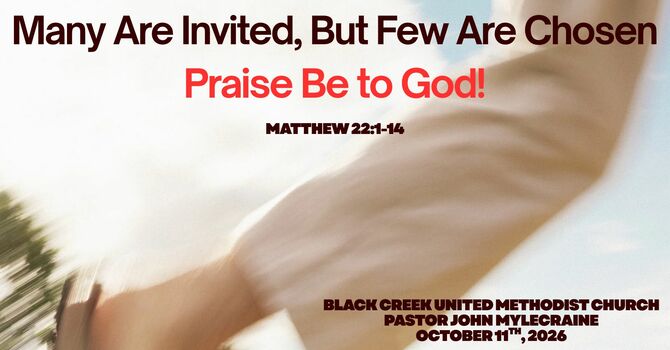 Many are Invited, but Few Are Chosen… Praise be to God!