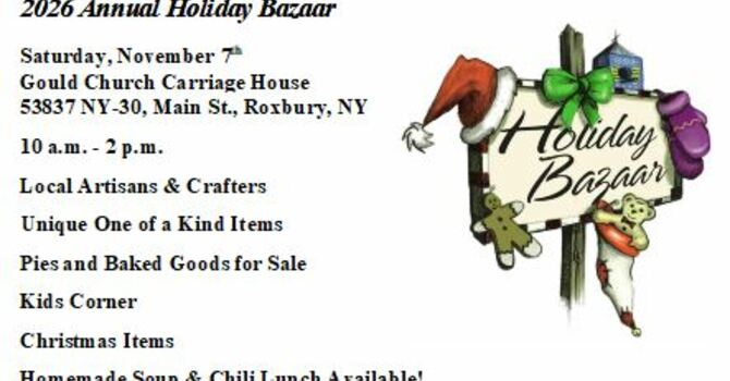 Annual Holiday Bazaar