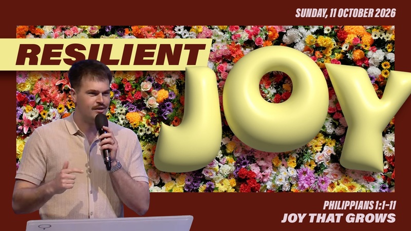 11 October 2026 | 9am Morning Service