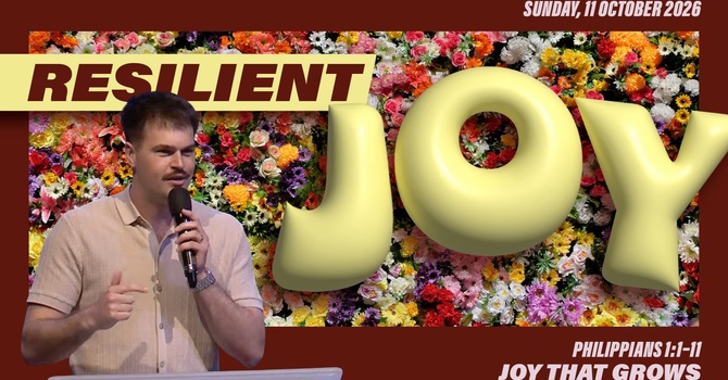 11 October 2026 | 9am Morning Service