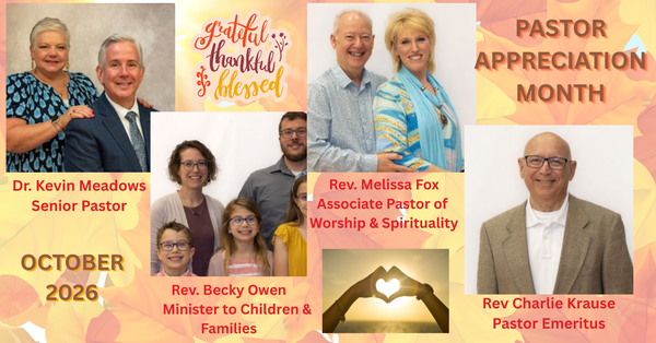 Pastor Appreciation  Month