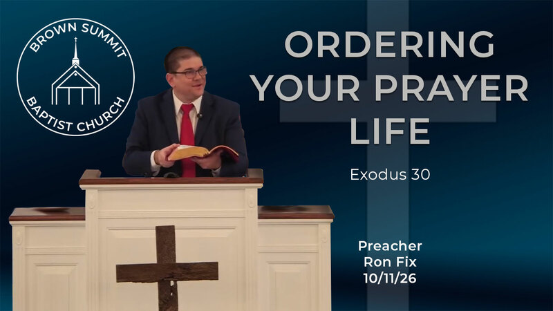 Ordering Your Prayer Life