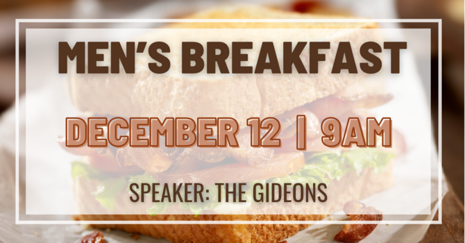 Men's Ministry Breakfast