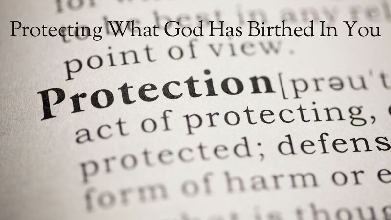 Protecting What God Has Birthed In You, Part 2