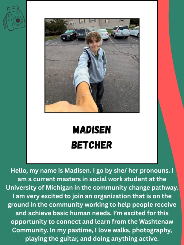 Hello Madisen!