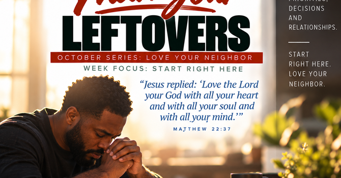 Give God More Than Your Leftovers