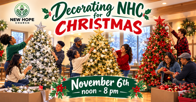 Decorating NHC for Christmas