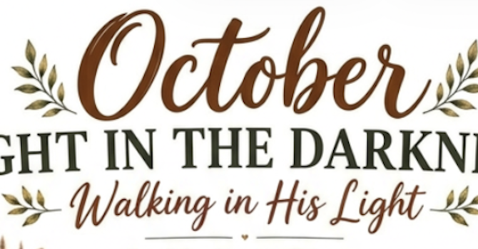 October Writing Plan
