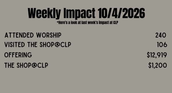 Last Week's Impact