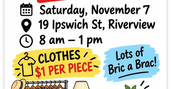 Garage Sale @ Grace