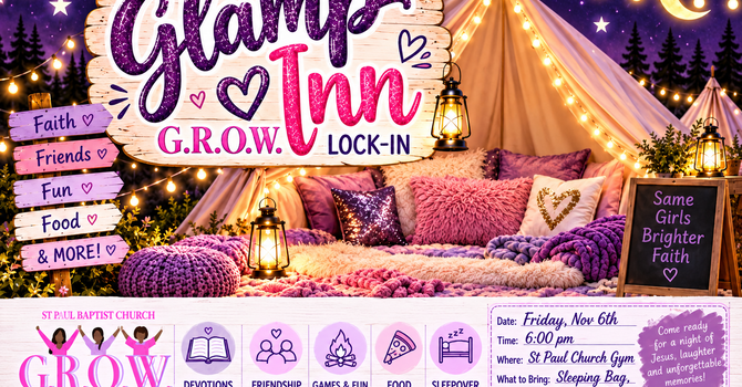 GROW Ministry Lock-in
