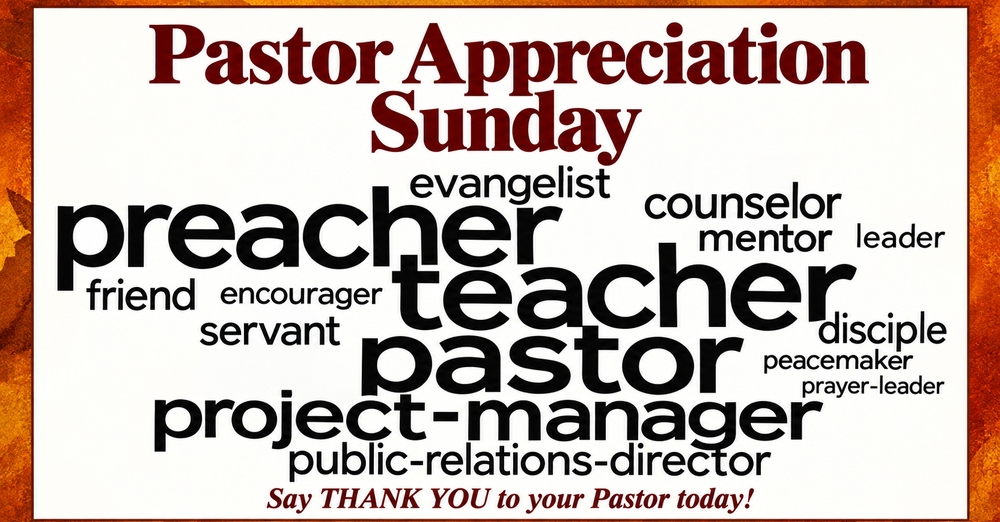 Pastor Appreciation 