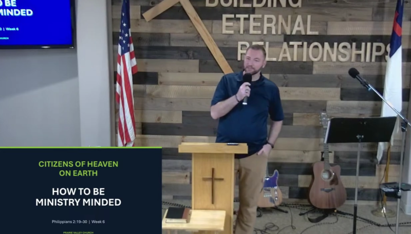 How to be Ministry Minded