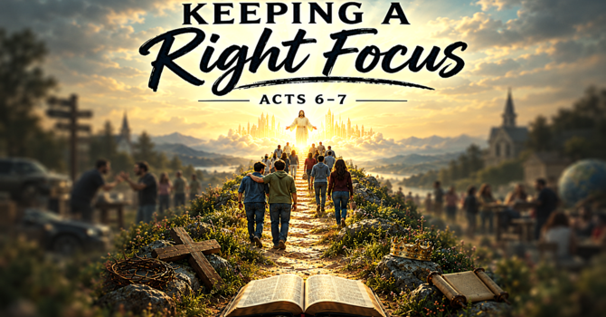 Keeping A Right Focus