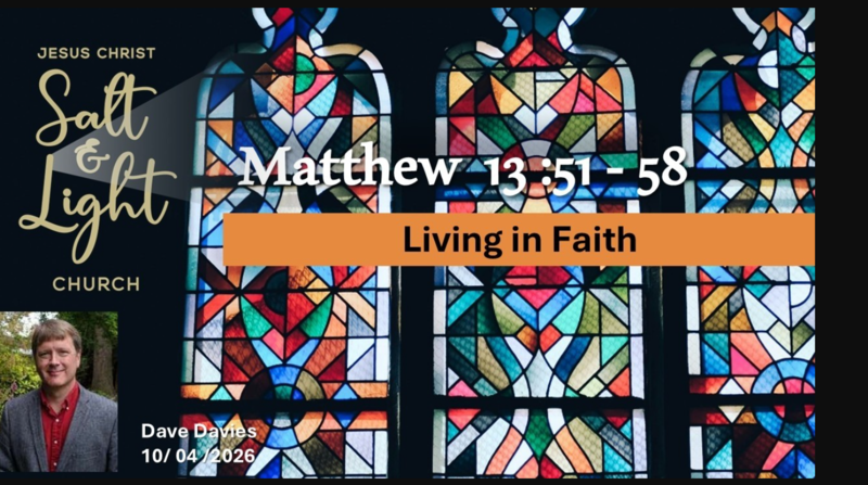 Living in Faith