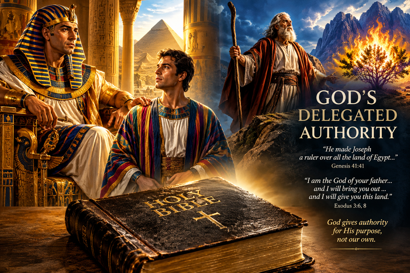 Pharaoh, Joseph, the Brothers and God's Good Delegated Authority